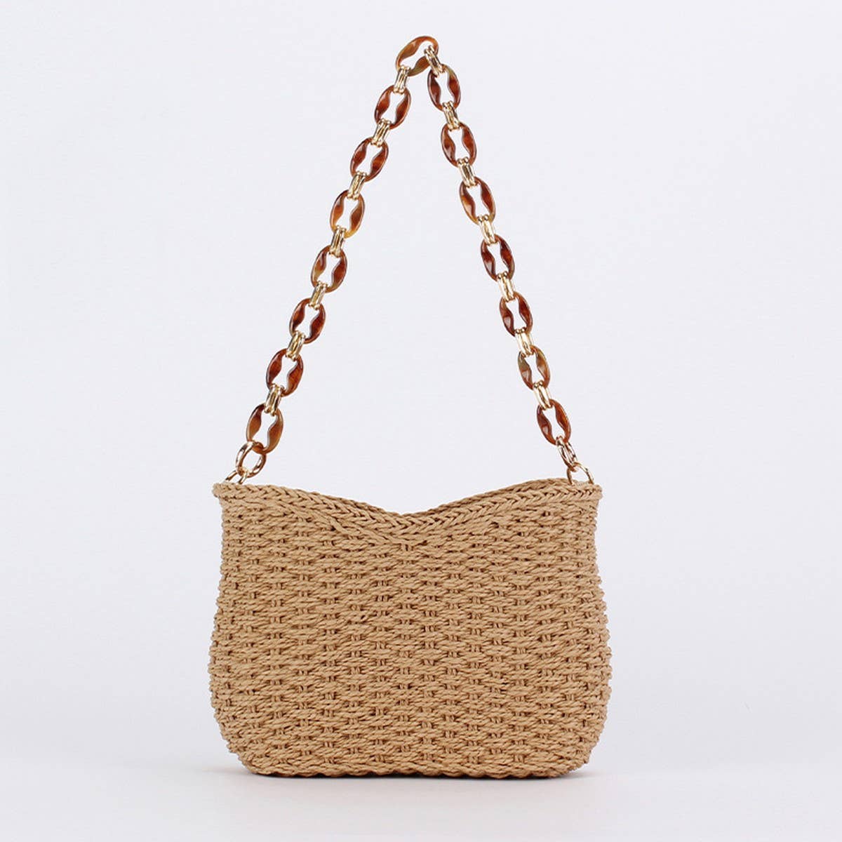 Amber Weave Shoulder Bag
