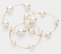 3PCS - Pearl Stretch Multi Layered Bracelets