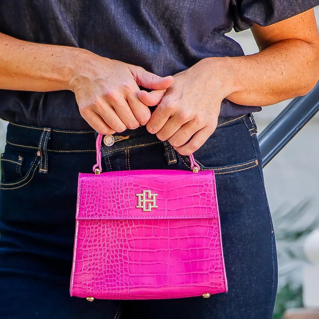Vivienne Handbag - Hot Pink