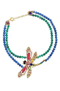 Dragonfly Agate Statement Necklace