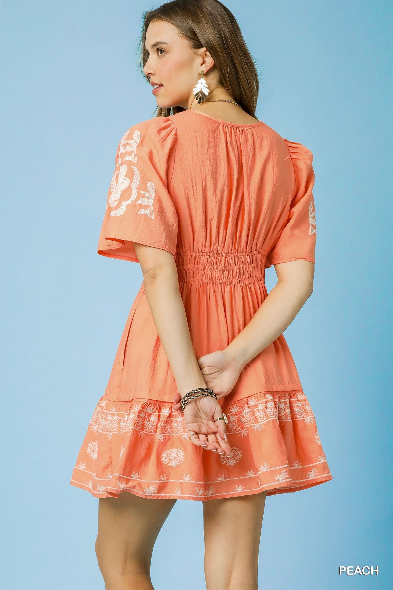 Peach Blossom Dress
