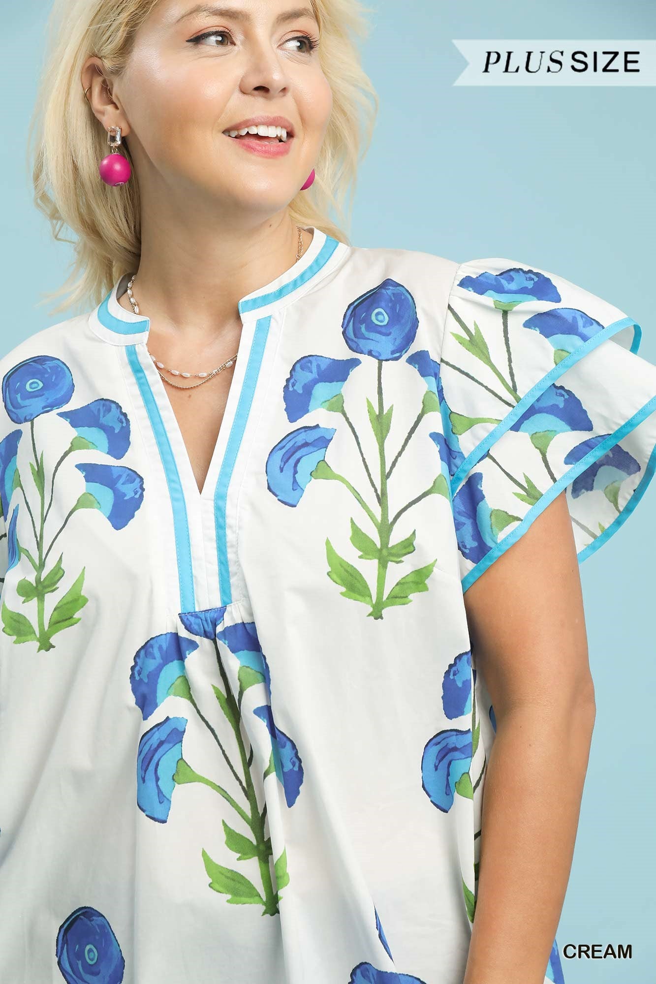 Blossom Meadow Print Top