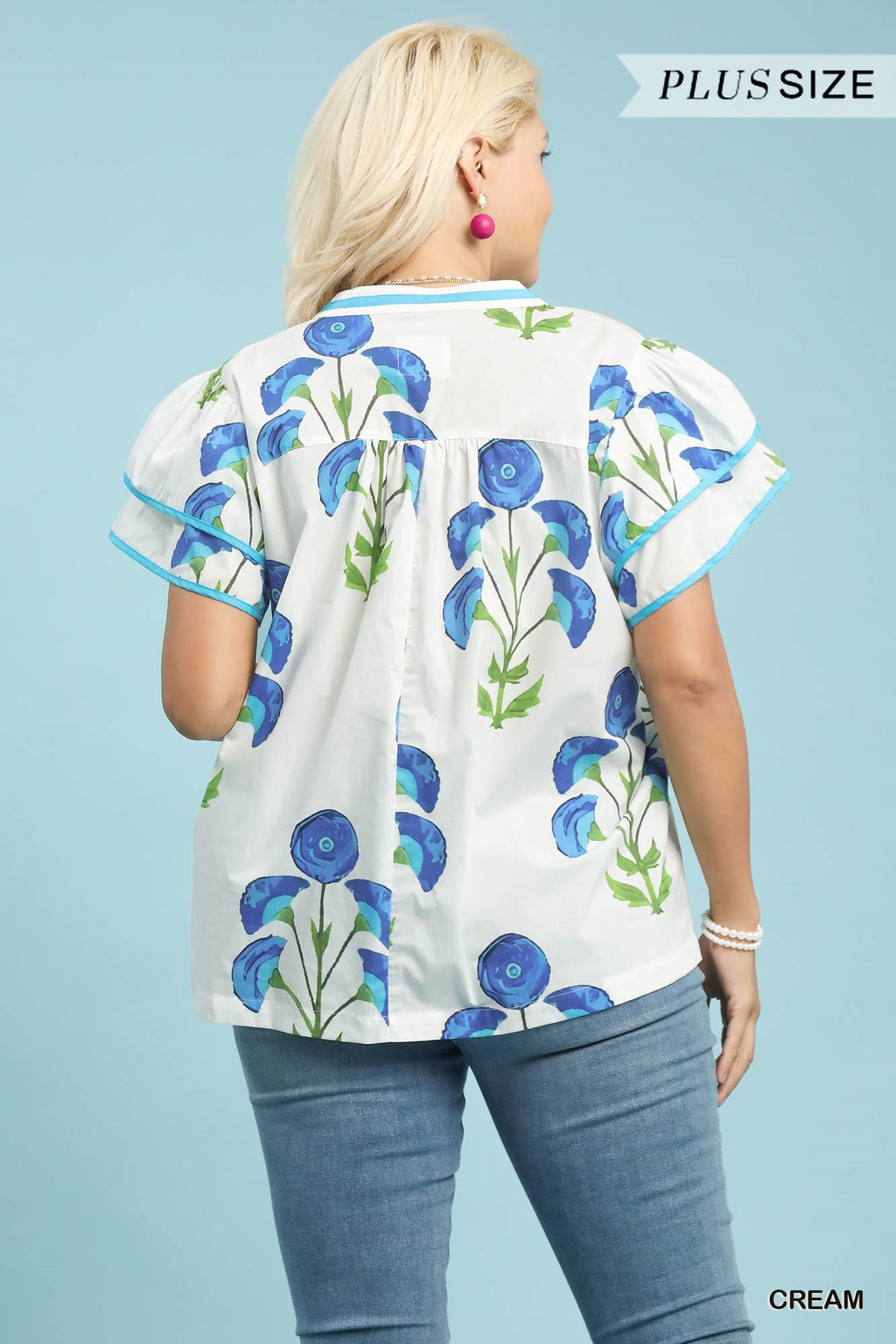 Blossom Meadow Print Top