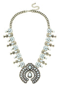 Peaceful Presence White Turquoise Necklace