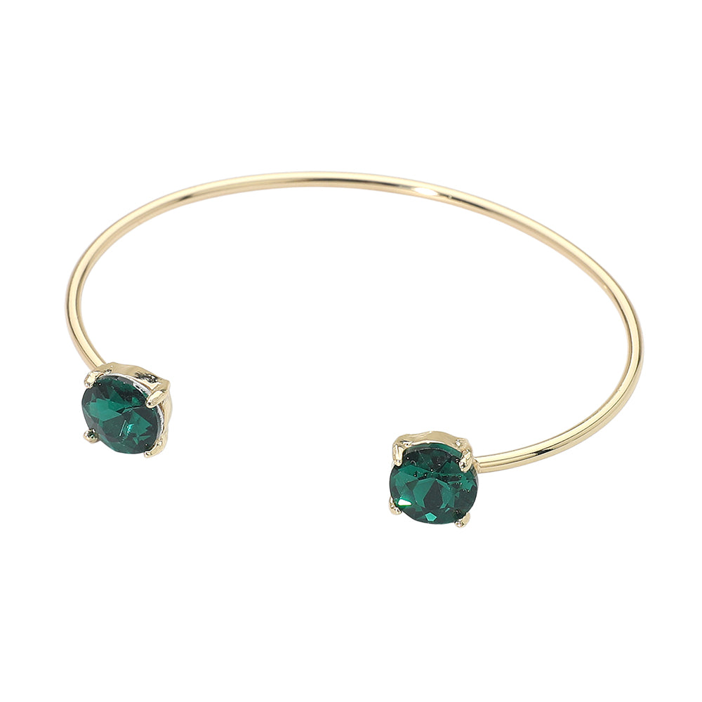 Shayla Emerald Cuff