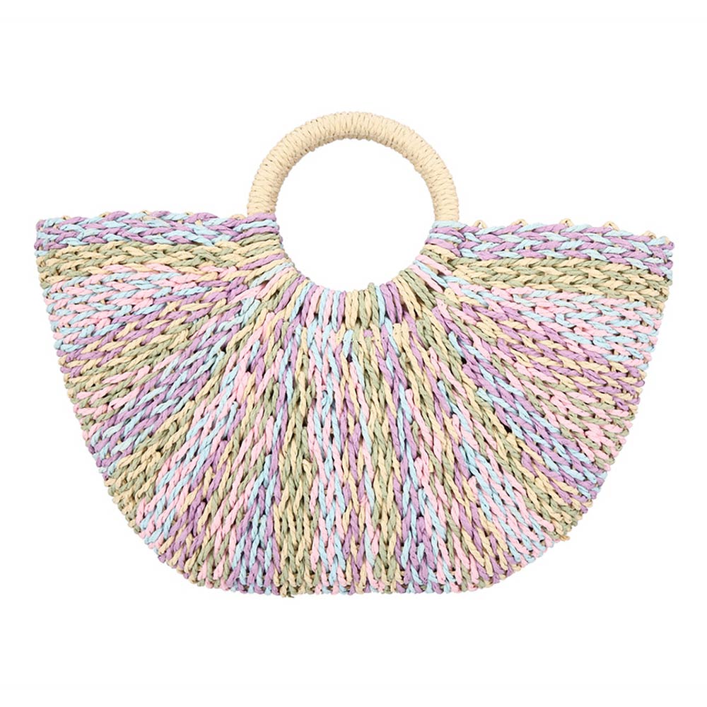 Woven Crossbody Bag - Multi