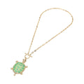 Sea Turtle Pendant Toggle Necklace