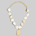 Seashell Link Pendant Necklace