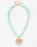 Seafoam Serenity Pendant Necklace