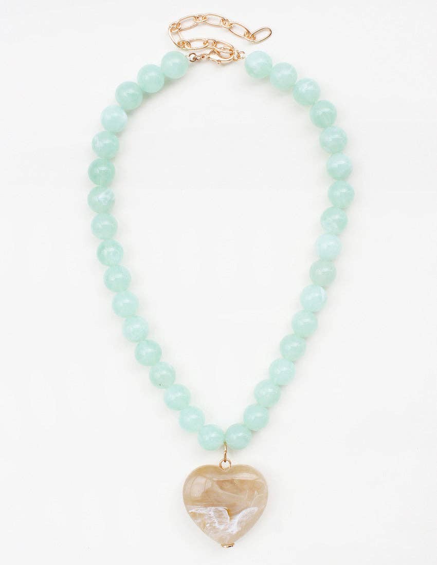 Seafoam Serenity Pendant Necklace