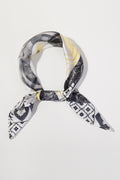 Flower & Lemons Print Scarf