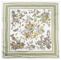 Butterfly Floral Print Scarf