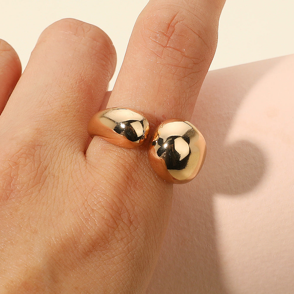 Bold Dome Open Adjustable Ring