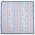 Floral Paisley Stripe Pattern Scarf