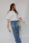 Set the Scene High Rise Wide Leg Jeans