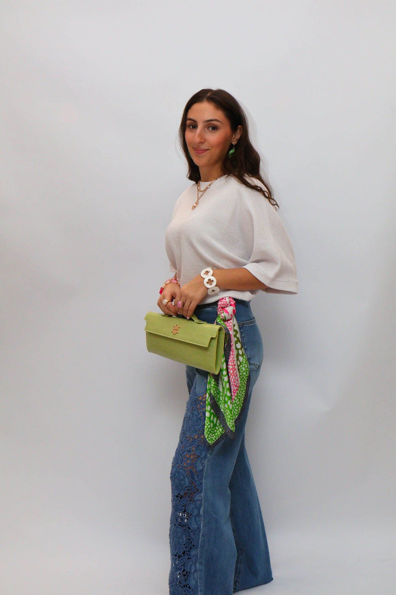 Set the Scene High Rise Wide Leg Jeans