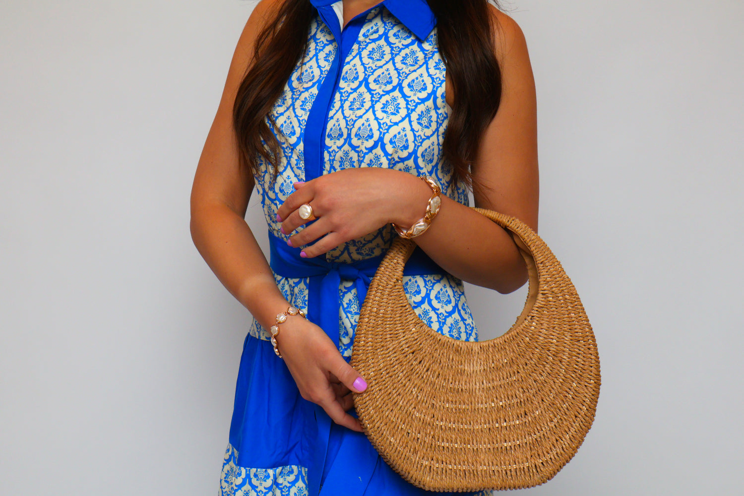 Natural Straw Bag