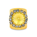 Jacci Ring in Yellow (adjustable)