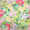 Watercolor Floral Pattern Square Bandana Scarf
