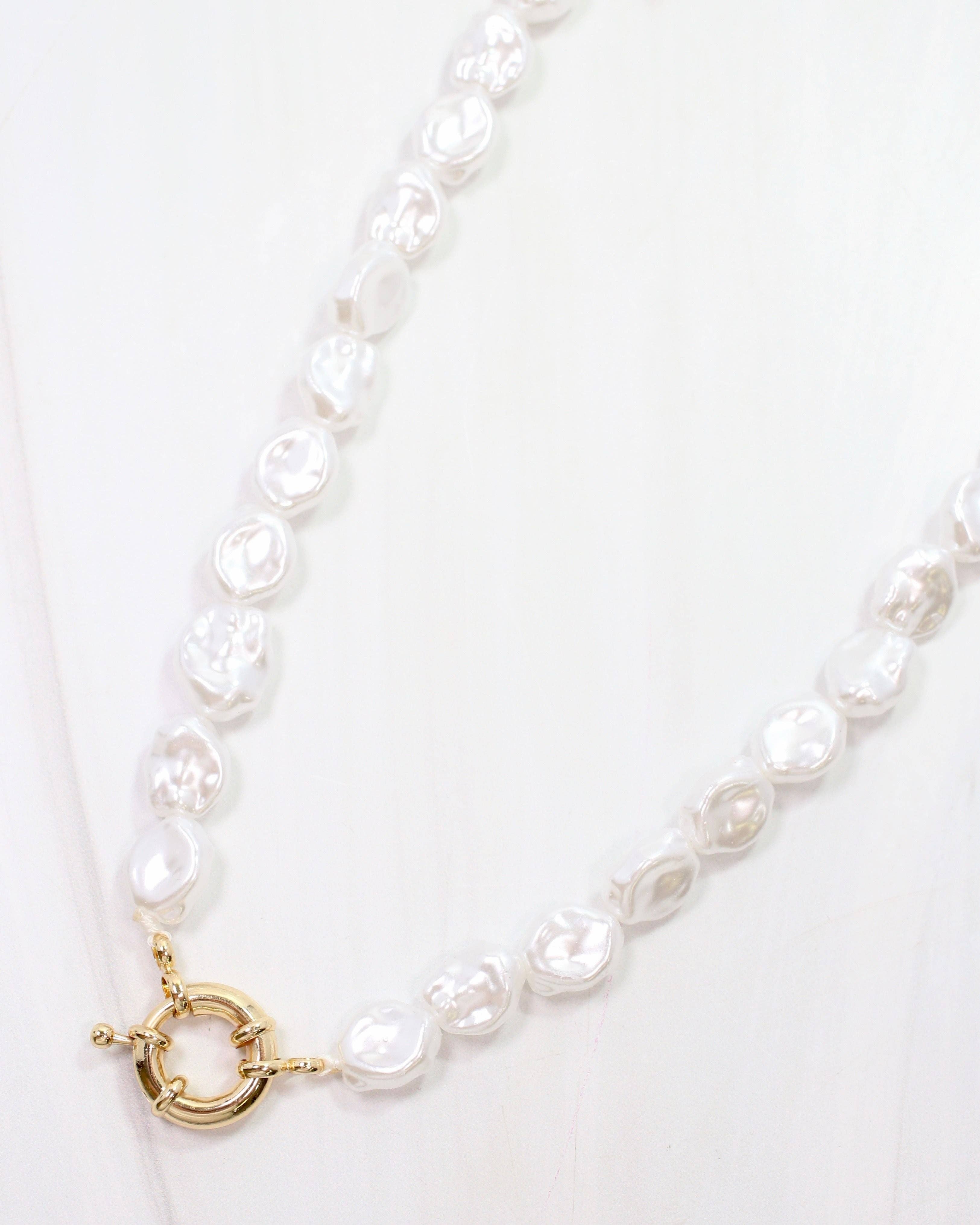 Juliet Baroque Pearl Necklace Pearl