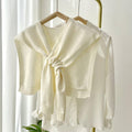 Hampton Shoulder Wrap - White