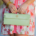 Caroline Hill - Betty Clutch Lime
